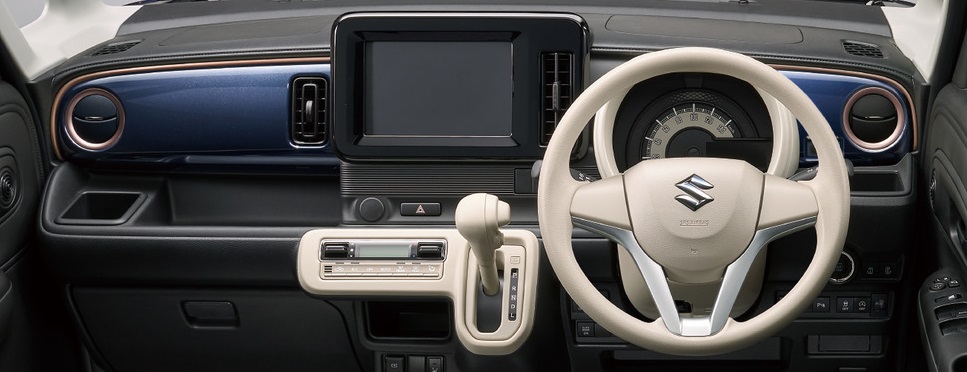 Nội thất của Suzuki Wagon R Smile bản tiêu chuẩn