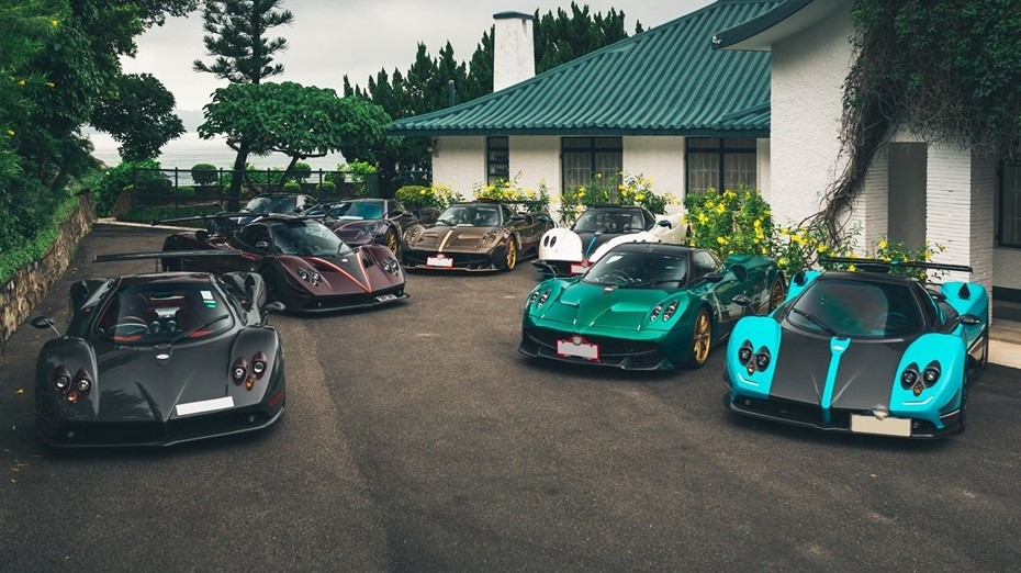 Dàn xe Pagani có tổng trị giá hơn 15 triệu đô la