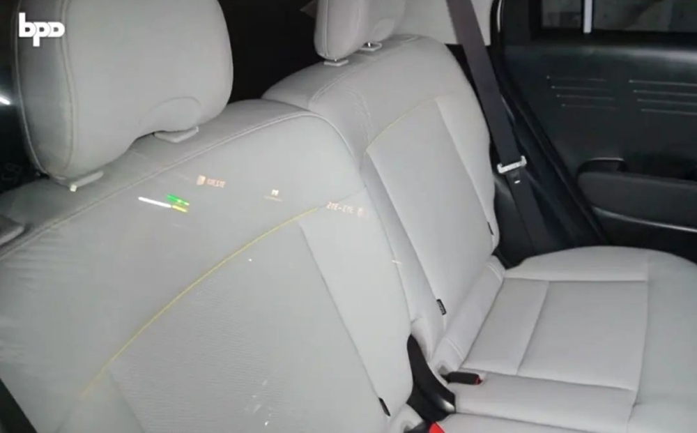 Hàng ghế sau của Hyundai Casper 2022 chỉ có 2 chỗ ngồi