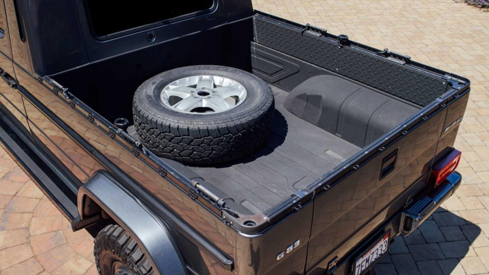 Thùng sau của chiếc Mercedes-Benz G-Class phiên bản bán tải