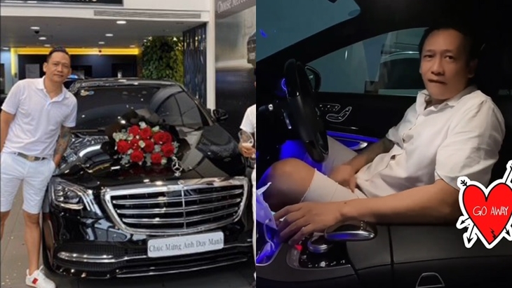 Duy Mạnh rất hiếm khi chia sẻ về chiếc xe sang Mercedes-Benz S450L đắt tiền của mình và đây là lần hiếm hoi Duy Mạnh rất hiếm khi chia sẻ về chiếc xe sang Mercedes-Benz S450L đắt tiền của mình và đây là lần hiếm hoi vợ 2 lộ diện