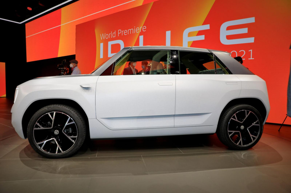 Thân xe của Volkswagen ID. Life làm từ dăm gỗ