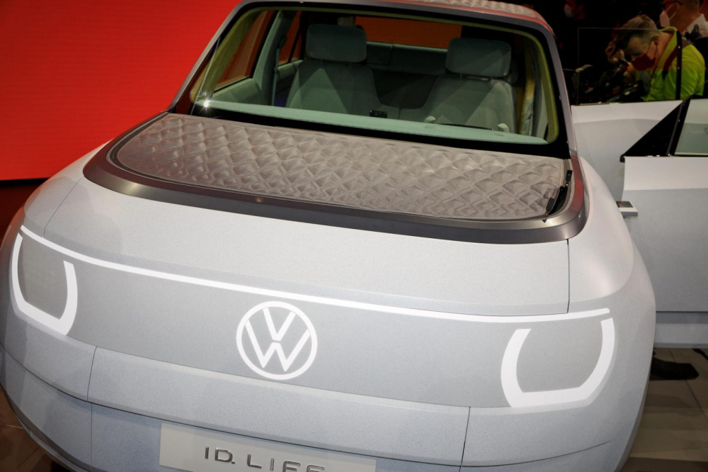 Tấm che trên nắp ca-pô của Volkswagen ID. Life