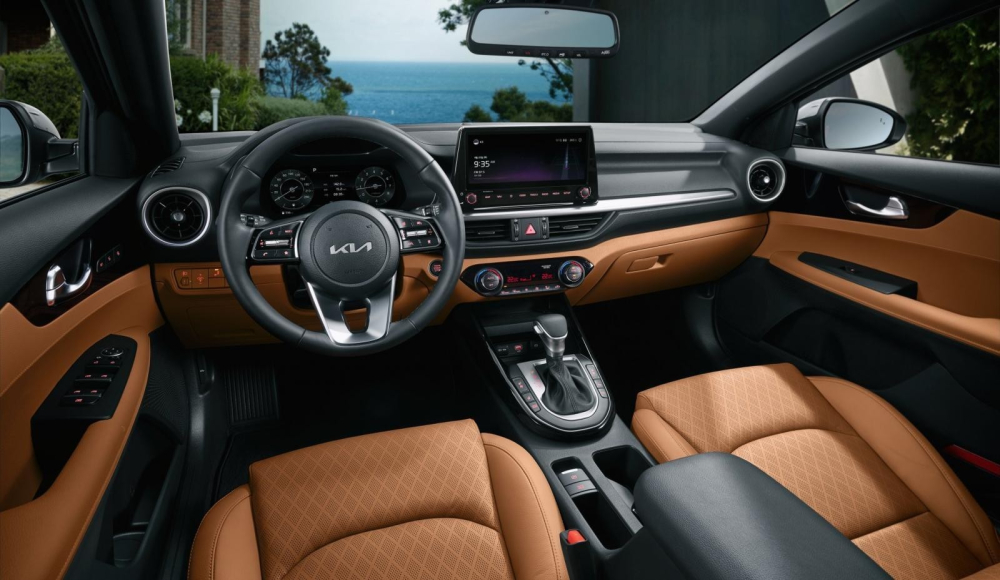 &nbsp;Nội thất của Kia Cerato 2022.