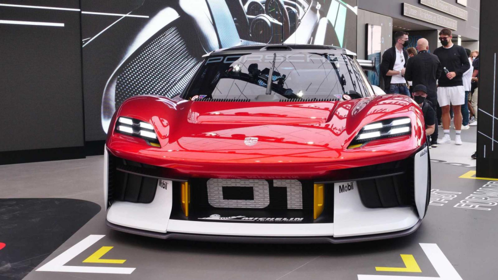 Đầu xe của Porsche Mission R Đầu xe của Porsche Mission R
