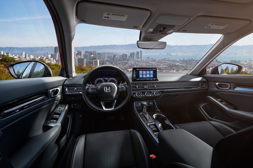 Nội thất bên trong Honda Civic 2022