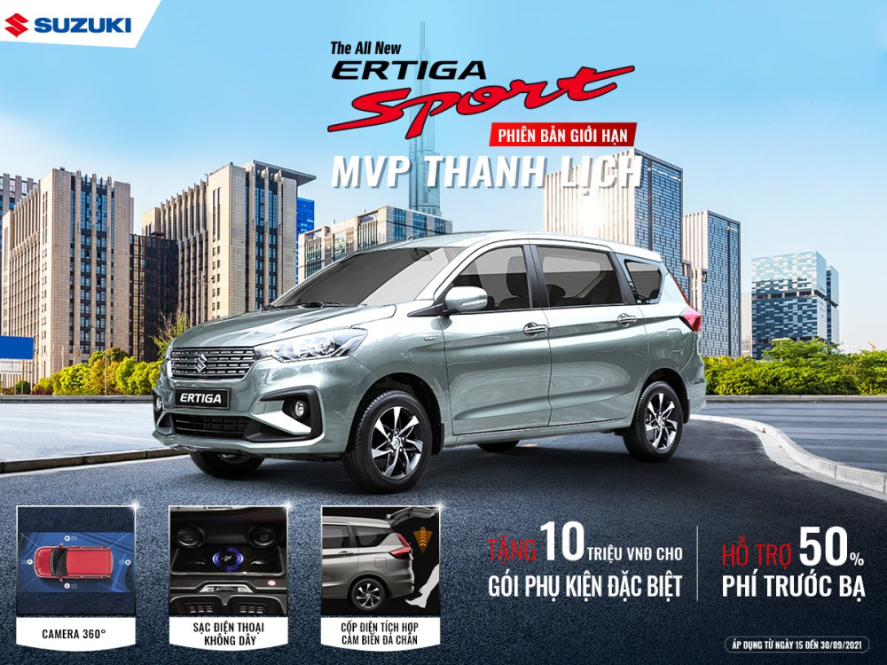 Suzuki Việt Nam không công bố giá bán của gói phụ kiện nâng cấp nhưng dự kiến sẽ không quá đắt.