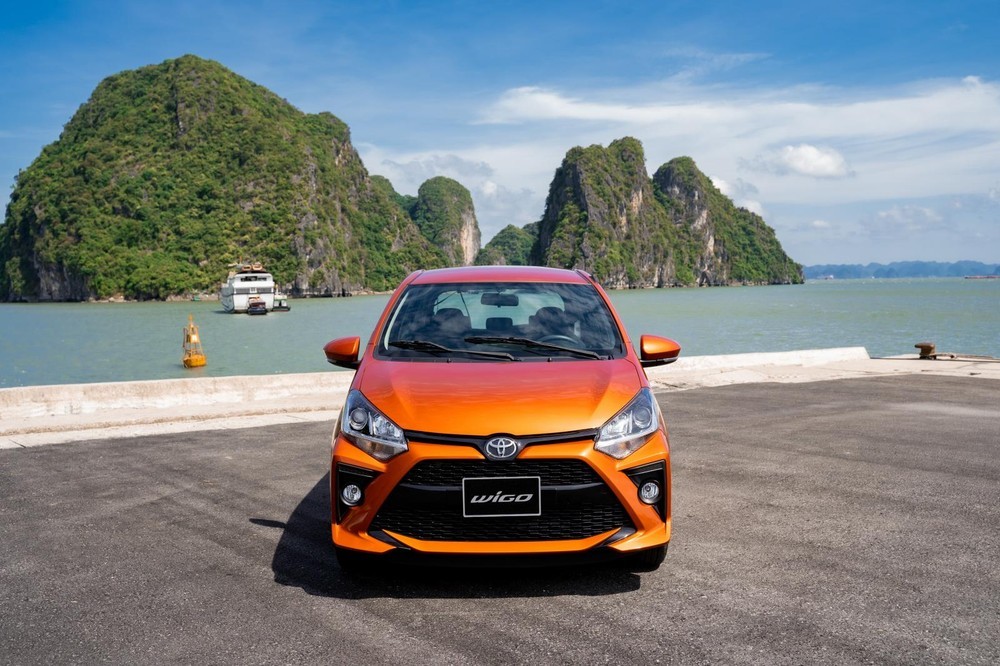 Toyota Wigo đứng thứ 4 với 52 chiếc được bán ra