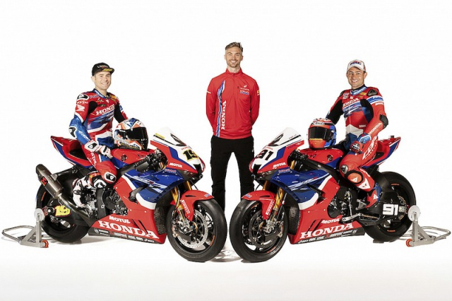 Hình ảnh Honda CBR1000RR-R tại giải đua WSBK