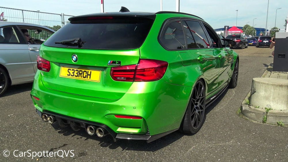 Chiếc BMW M3 Touring lộ ch&acirc;n tướng v&igrave; biển số