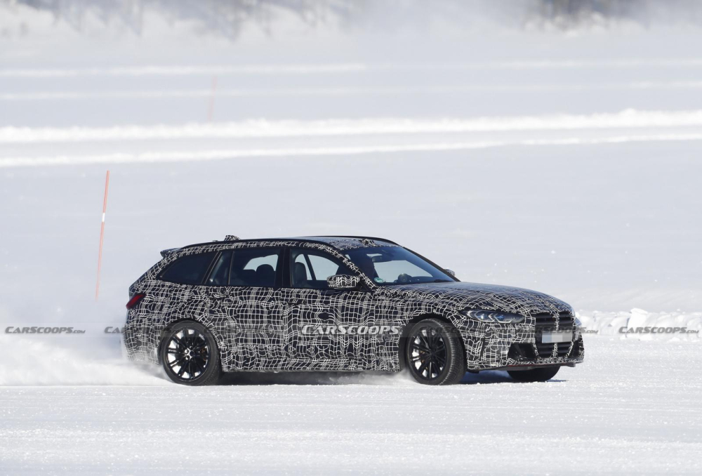BMW M3 Touring 2022 bị bắt gặp tr&ecirc;n đường chạy thử