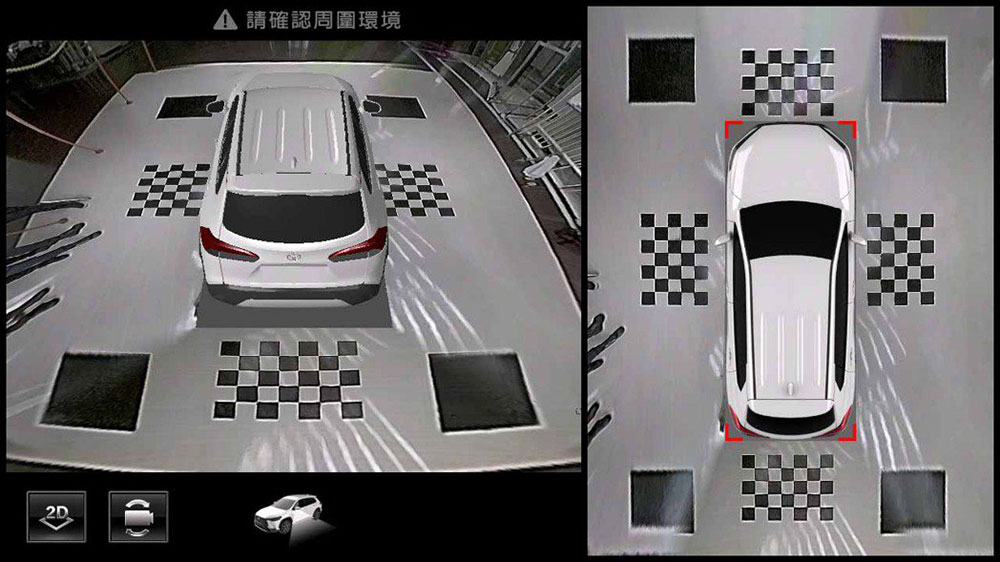 Toyota Corolla Cross GR Sport 2021 được trang bị camera quan sát toàn cảnh