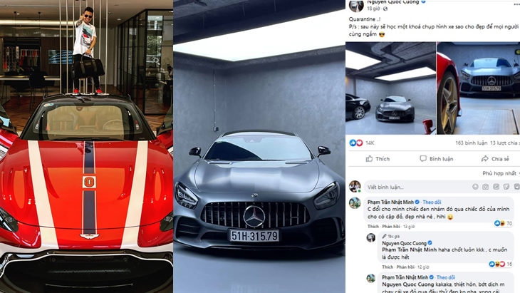 R&aacute;p k&egrave;o đổi Aston Martin V8 Vantage lấy Mercedes-AMG GT R của Cường Đ&ocirc;-la, Minh Nhựa hả dạ với c&acirc;u chốt của bạn