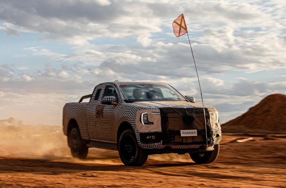 Ford Ranger 2022 được hé lộ hình ảnh Ford Ranger 2022 được hé lộ hình ảnh