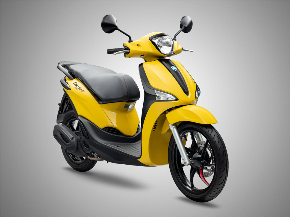 Piaggio Liberty S màu Vàng Yellow Sole. Piaggio Liberty S màu Vàng Yellow Sole.
