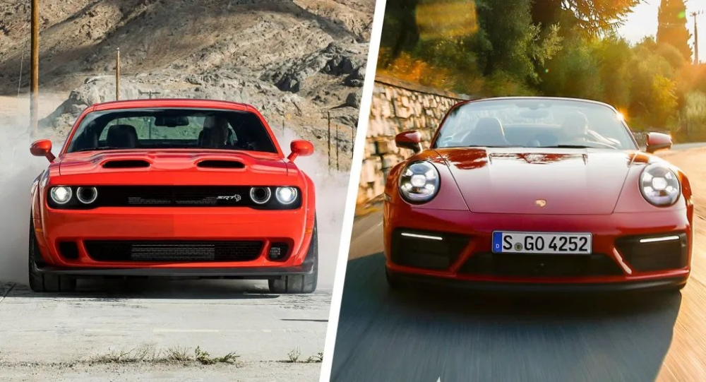 Dodge v&agrave; Porsche