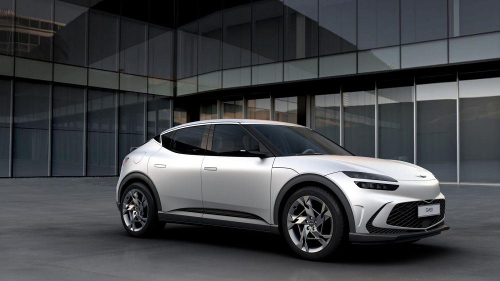 Genesis GV60 2022 là mẫu SUV hạng sang mới ra mắt cách đây 1 tháng Genesis GV60 2022 là mẫu SUV hạng sang mới ra mắt cách đây 1 tháng