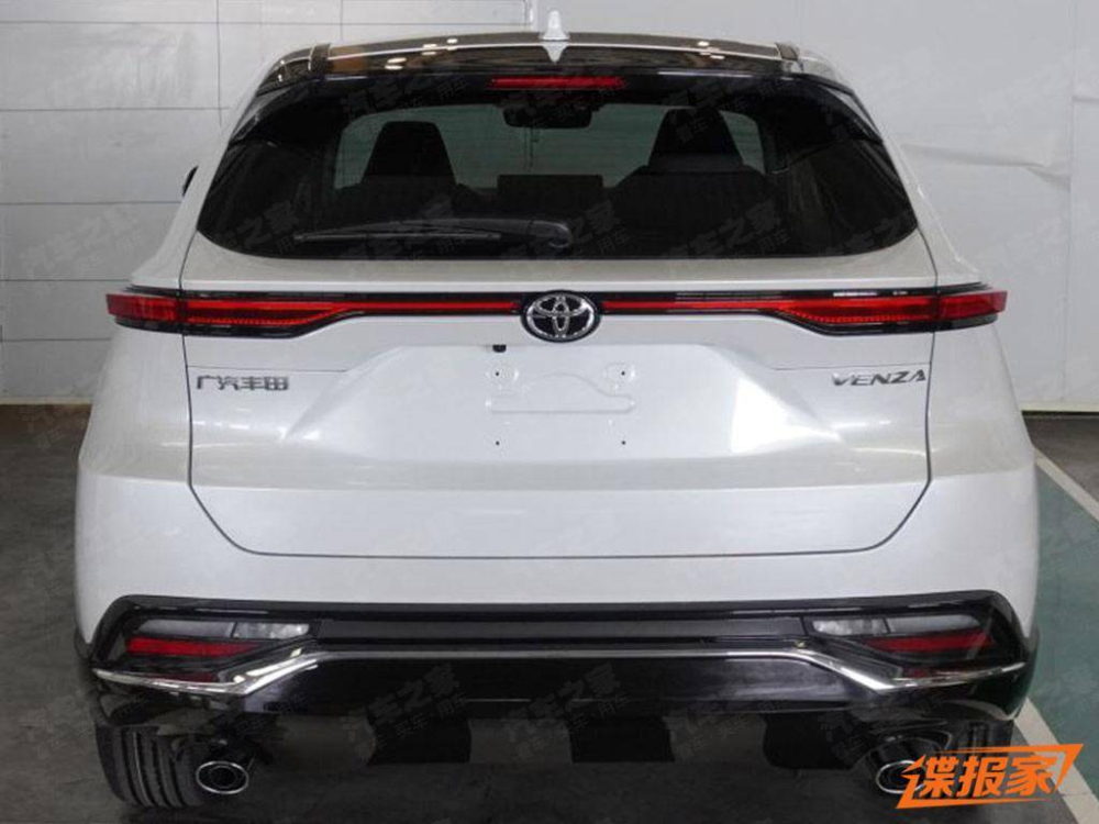 Thiết kế đằng sau của Toyota Venza 2022 dành cho Trung Quốc Thiết kế đằng sau của Toyota Venza 2022 dành cho Trung Quốc