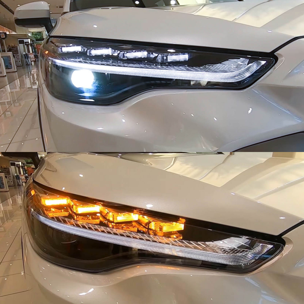 So sánh đèn pha của Toyota Corolla Cross 2021 ở bản cao cấp và bản tầm trung So sánh đèn pha của Toyota Corolla Cross 2021 ở bản cao cấp và bản tầm trung