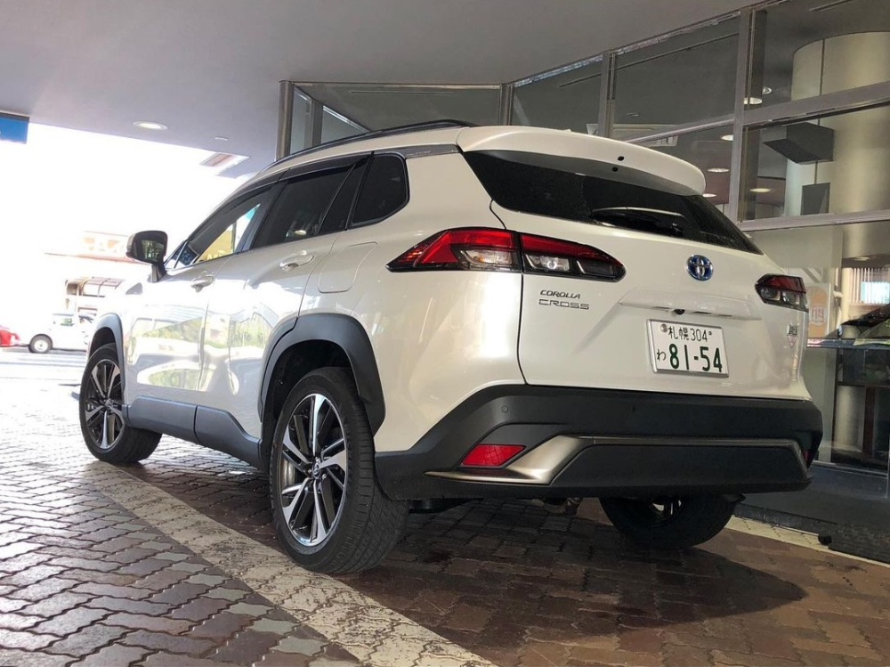 Thiết kế đằng sau của Toyota Corolla Cross 2021 Thiết kế đằng sau của Toyota Corolla Cross 2021