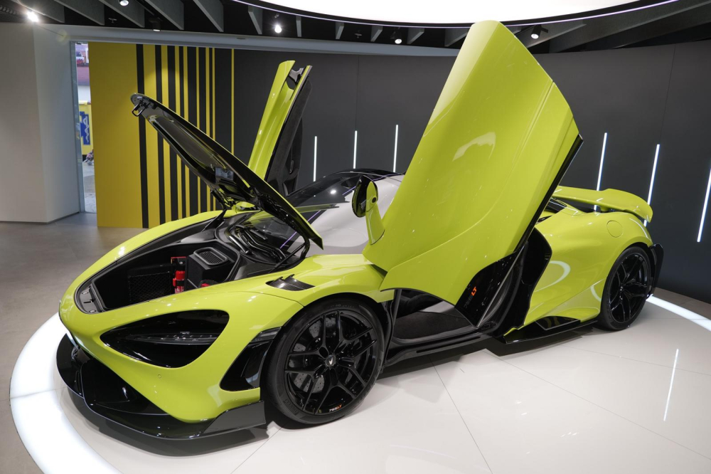 McLaren 765LT Spider chào khách ở Hồng Kông McLaren 765LT Spider chào khách ở Hồng Kông