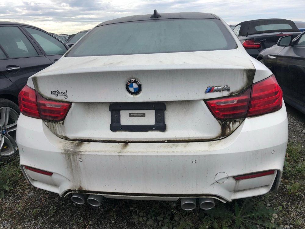 Những chiếc BMW và Mini đều đã bị hư hỏng sau khi nằm ngoài trời suốt hơn 6 năm