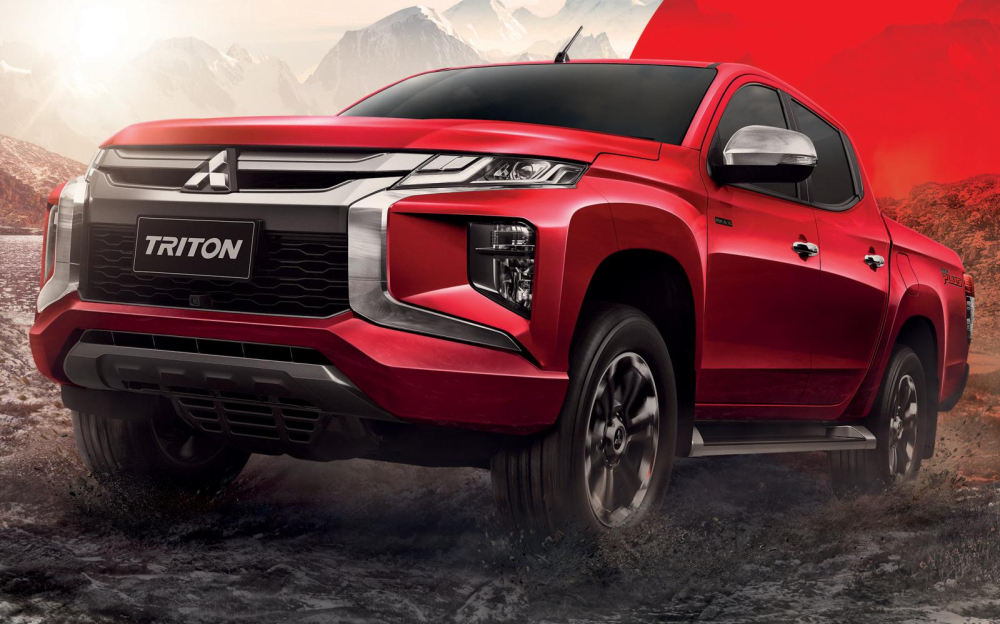 Mitsubishi Triton Passion Red Edition 2021 trình làng với ngoại thất nổi bật