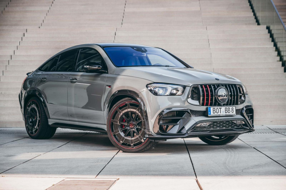 Phía trước của Brabus 900 Rocket Edition dựa trên Mercedes-AMG GLE Coupe Phía trước của Brabus 900 Rocket Edition dựa trên Mercedes-AMG GLE Coupe