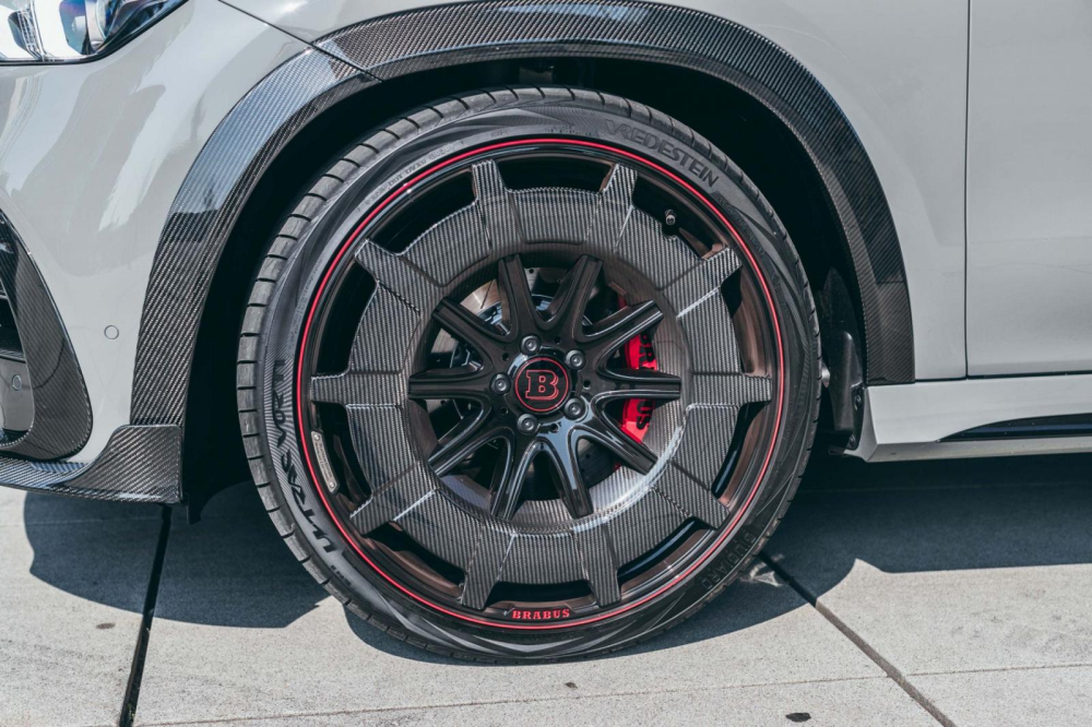 Bánh xe của Brabus 900 Rocket Edition dựa trên Mercedes-AMG GLE Coupe Bánh xe của Brabus 900 Rocket Edition dựa trên Mercedes-AMG GLE Coupe