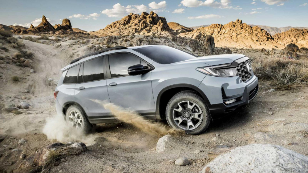 Honda Passport TrailSport 2022 còn có bộ vành 18 inch mới
