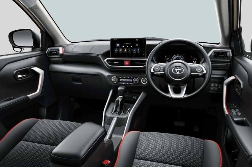 Nội thất của Toyota Raize.