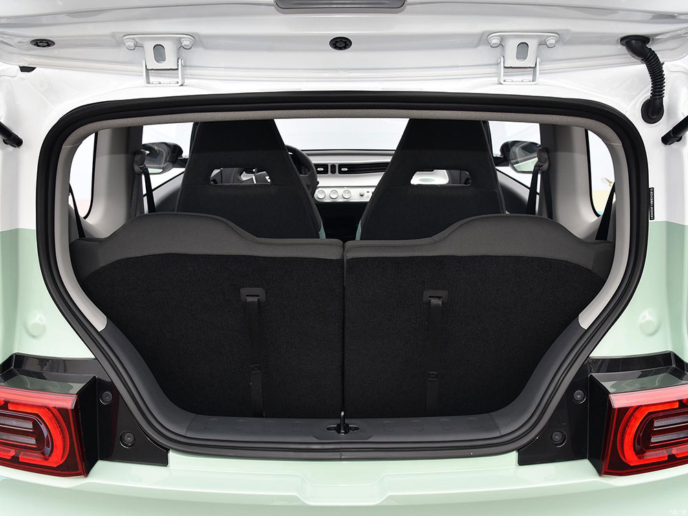 Wuling Hongguang Mini EV được trang bị nôi thất 4 chỗ Wuling Hongguang Mini EV được trang bị nôi thất 4 chỗ