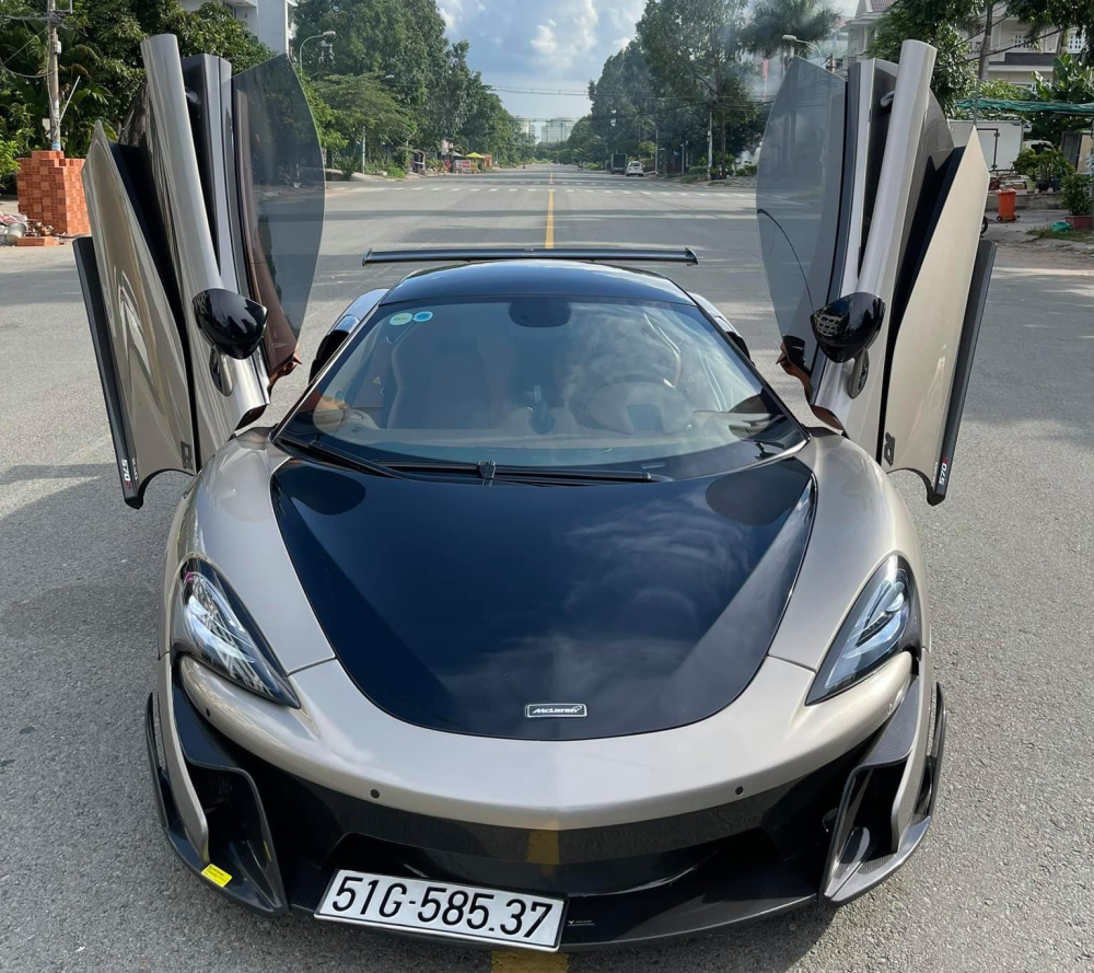 Sau 3 th&aacute;ng l&ecirc;n xe về Bến Tre định cư, si&ecirc;u xe McLaren 570S lại được rao b&aacute;n t&igrave;m chủ mới