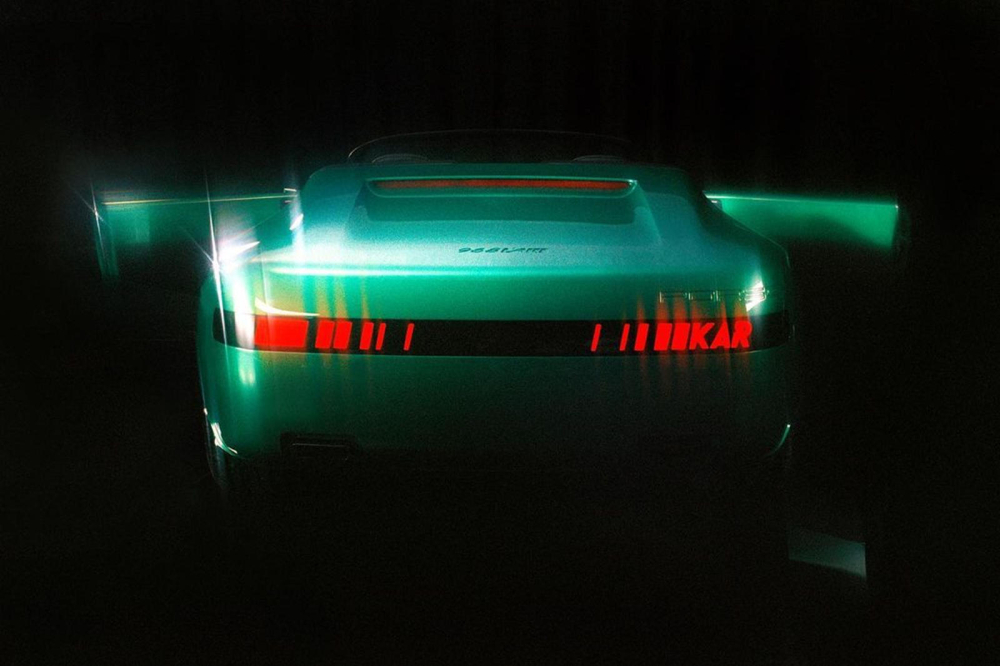 Phía sau của Porsche 968 L'Art