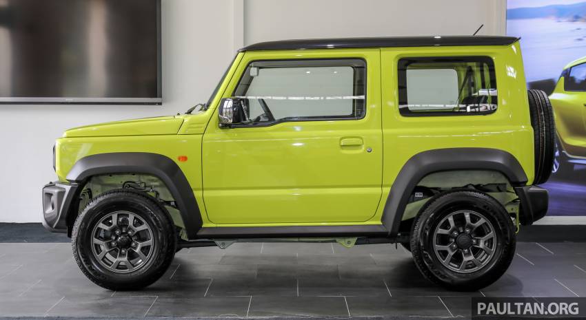 Suzuki Jimny 2021 dùng vành 15 inch