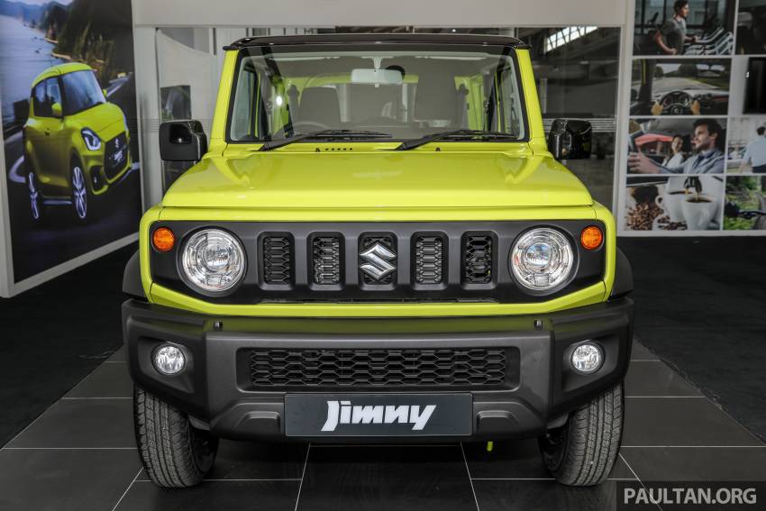 Thiết kế đầu xe của Suzuki Jimny 2021