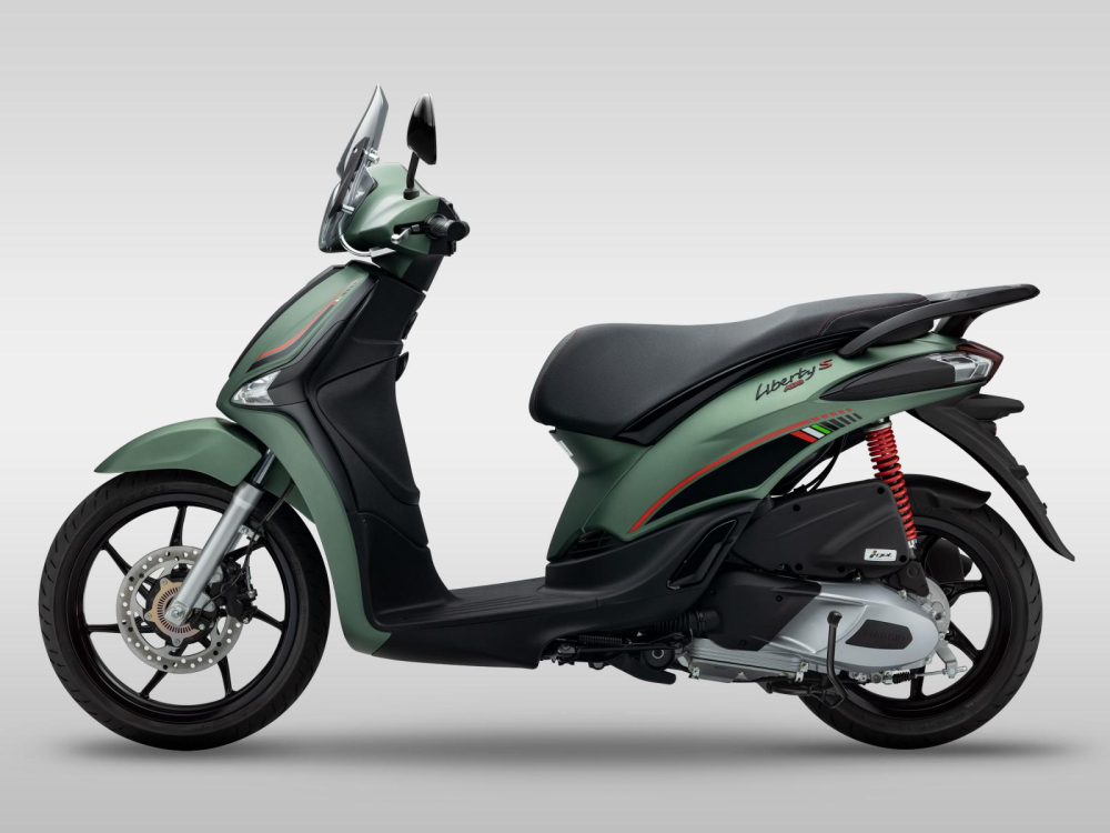 Piaggio Liberty S phiên bản đặc biệt vẫn sử dụng động cơ iGet 125cc.