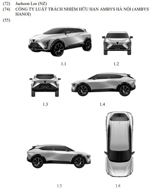 Mẫu xe điện được thiết kế 3D bởi Jaehoon Lee.