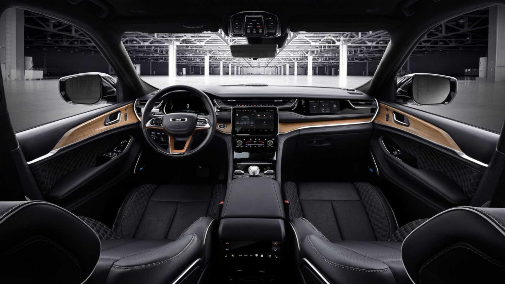Nội thất c&ocirc;ng nghệ cao của Jeep Grand Cherokee 2022