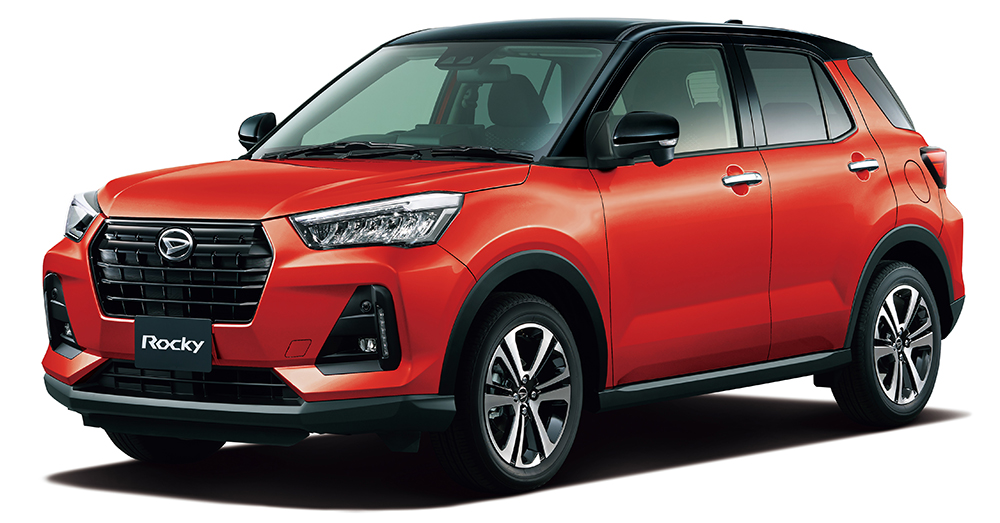 Thiết kế đầu xe của Daihatsu Rocky bản thường