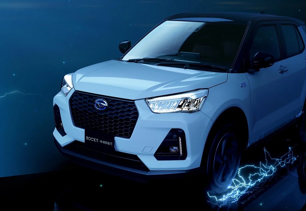 Thiết kế đầu xe của Daihatsu Rocky e:Smart Hybrid 2022