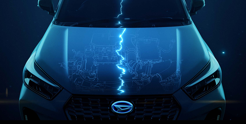Daihatsu Rocky 2022 phiên bản tiết kiệm xăng được hé lộ hình ảnh