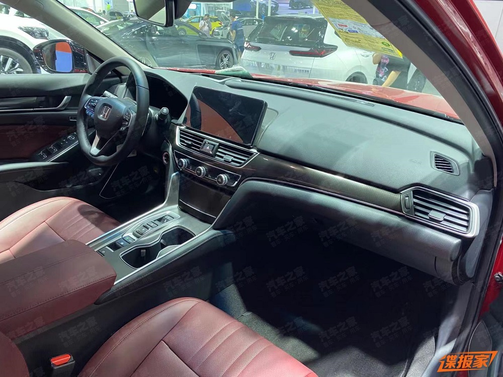 Thiết kế nội thất b&ecirc;n trong Honda Accord 2022 d&agrave;nh cho Trung Quốc