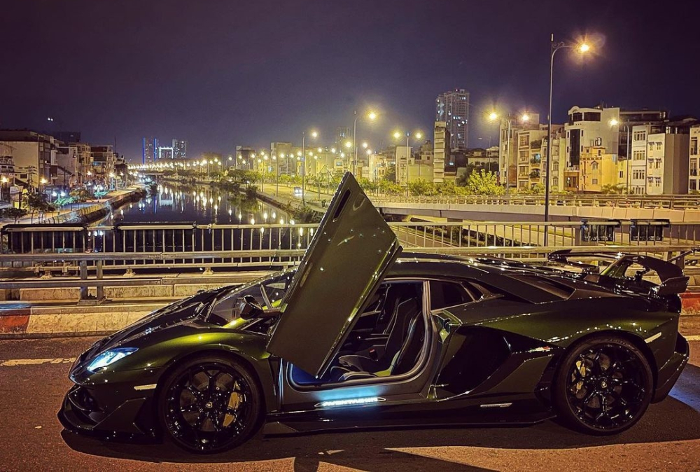 Đ&acirc;y l&agrave; 1 trong 3 chiếc xe Lamborghini Aventador SVJ Coupe tại Việt Nam