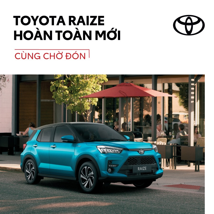 Toyota Việt Nam đã xác nhận sẽ ra mắt Raize trong thời gian tới, xe sẽ được nhập khẩu nguyên chiếc từ Indonesia.
