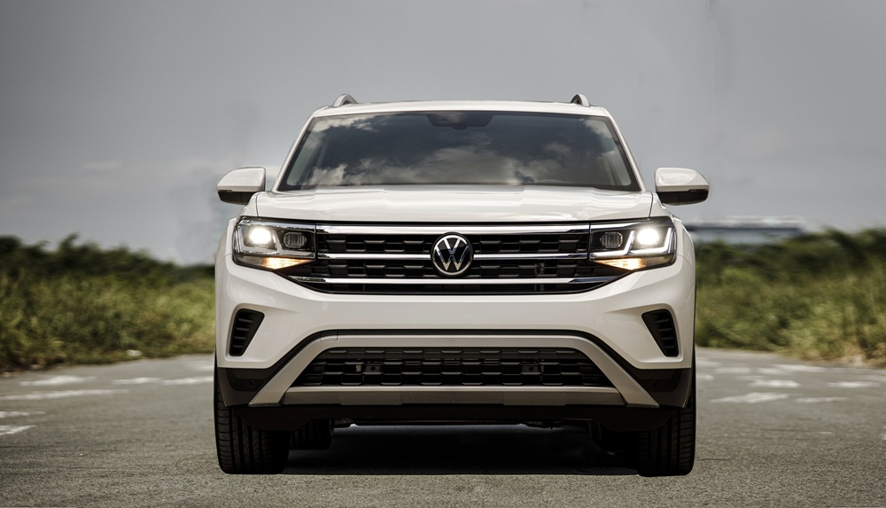 Thiết kế đầu xe Volkswagen Teramont 2021 mang đậm chất thể thao.
