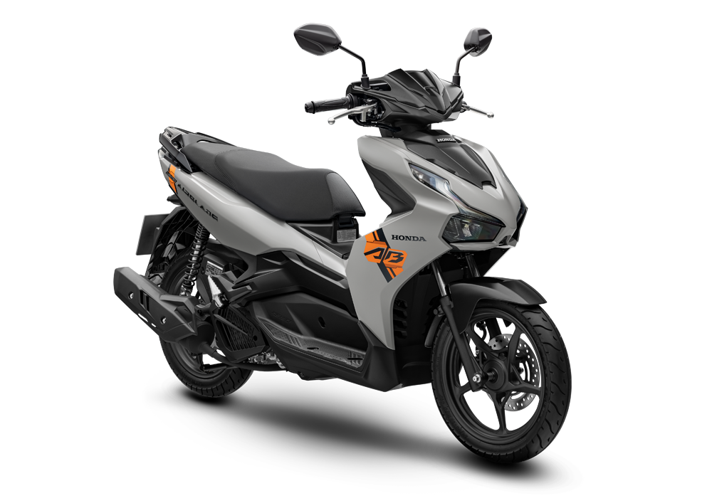 Tông màu xám đen được sử dụng trên Honda Air Blade phiên bản giới hạn Tông màu xám đen được sử dụng trên Honda Air Blade phiên bản giới hạn