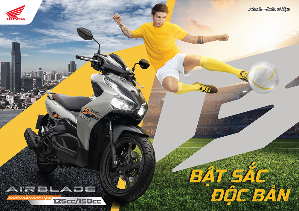 Honda Air Blade phiên bản giới hạn hoàn toàn mới ra mắt