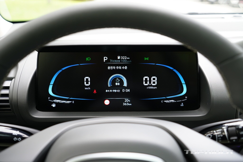 Bảng đồng hồ của Hyundai Casper 2022