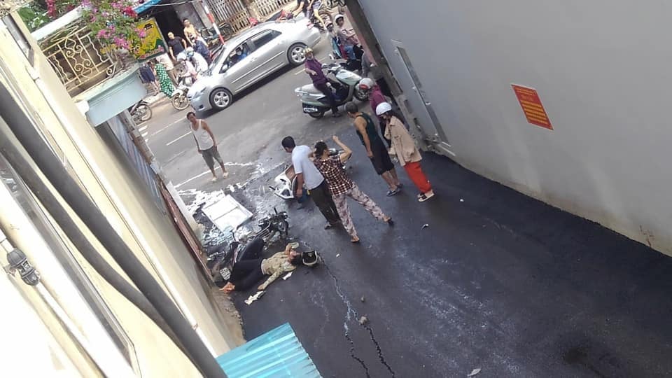 Hiện trường vụ tai nạn